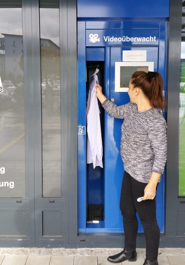 24h- Kleiderautomat Öko-Textilreinigung Basel & Baselland, Birsfelden, Kaiseraugst, Pratteln